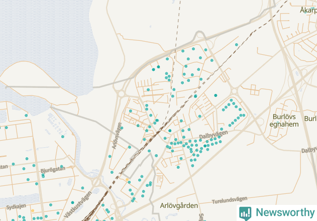 Karta över undefined