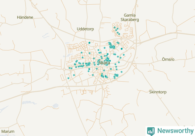 Karta över undefined
