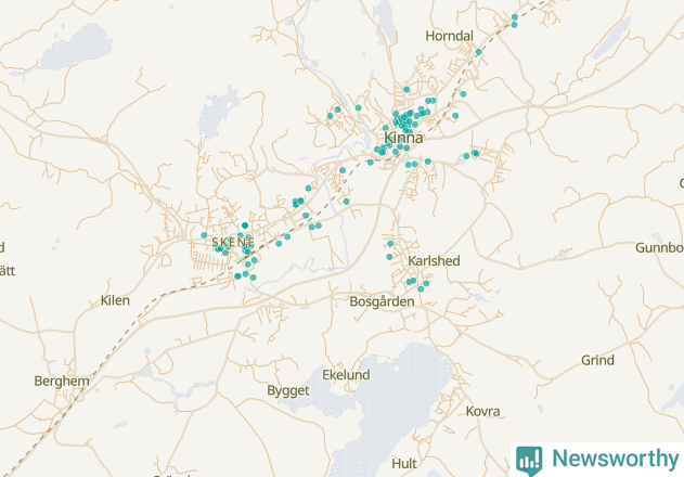 Karta över undefined