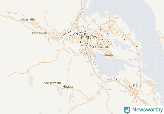 Karta över undefined