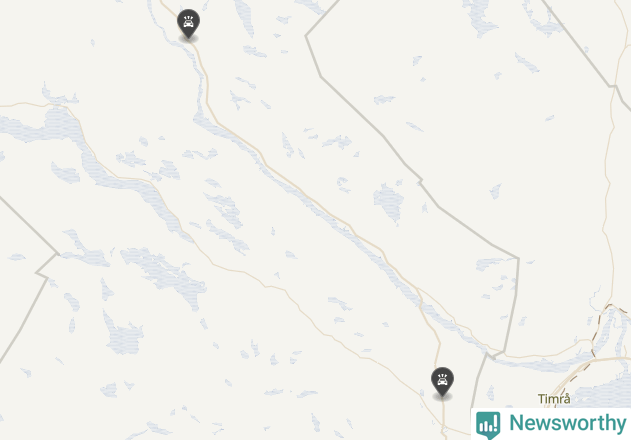 Karta över Sundsvalls kommun