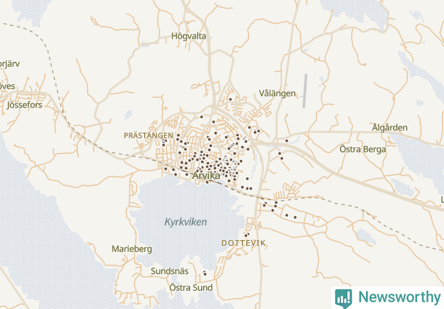 Karta över undefined