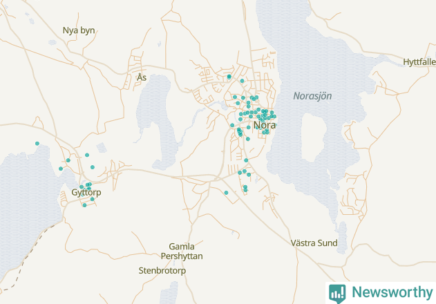 Karta över undefined