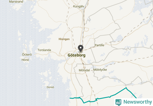 Karta över väderstationer i artikeln