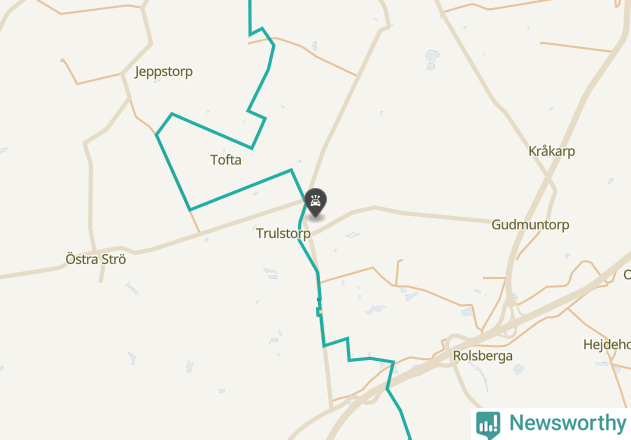 Karta över viltolyckor i Höörs kommun