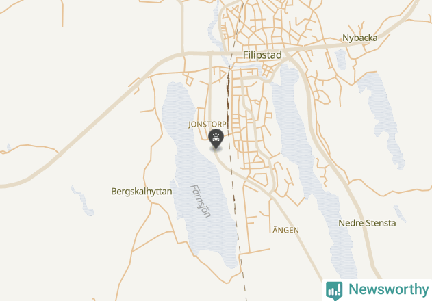 Karta över viltolyckor i Filipstads kommun