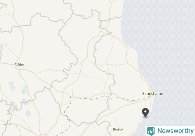 Karta över väderstationer i artikeln