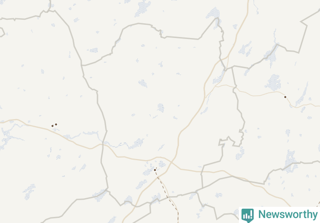 Karta över Markaryds kommun