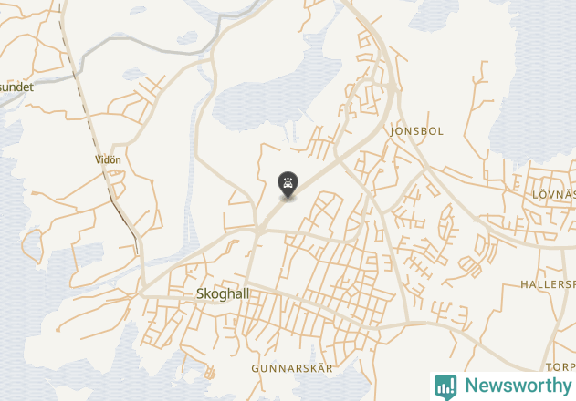 Karta över viltolyckor i Hammarö kommun