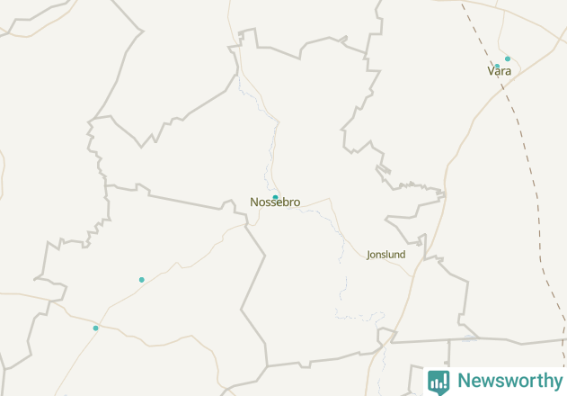 Karta över Essunga kommun