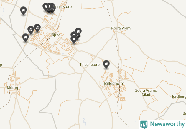 Karta över undefined