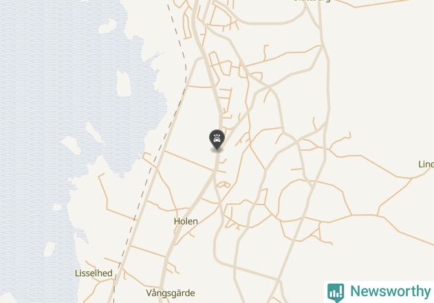 Karta över viltolyckor i Orsa kommun