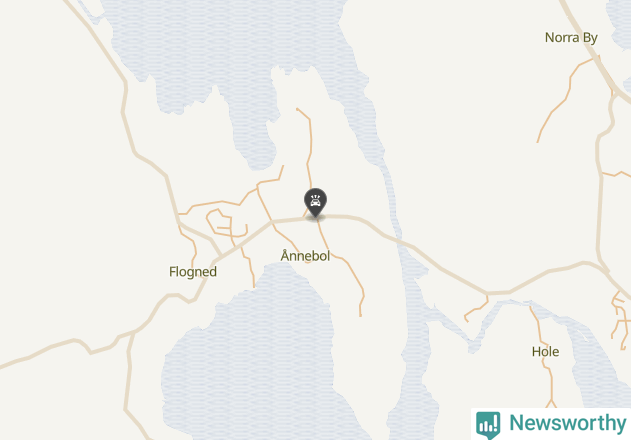 Karta över viltolyckor i Eda kommun