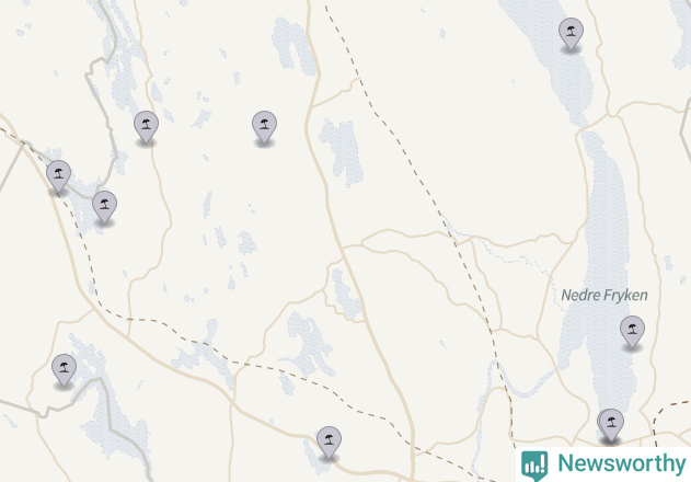 Karta över Kils kommun