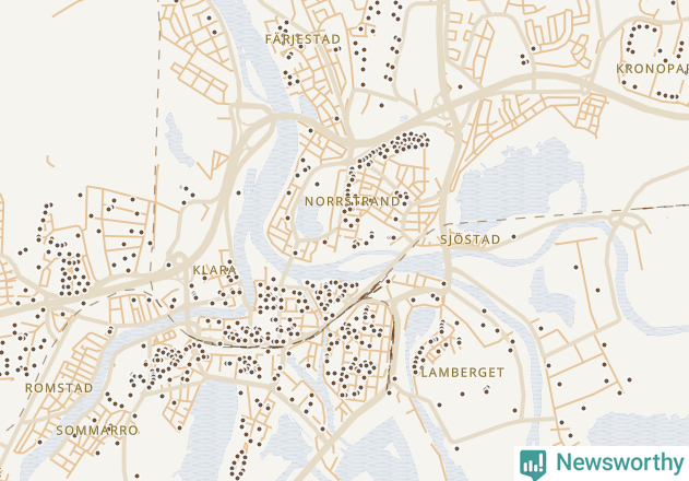 Karta över undefined