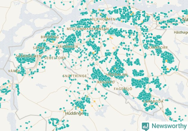 Karta över undefined