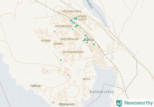 Karta över undefined