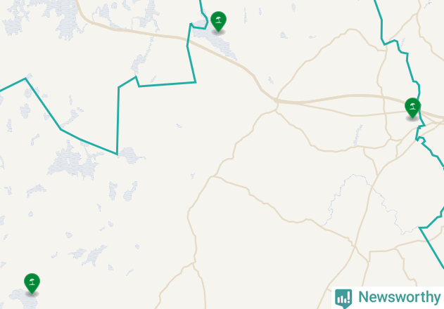 Karta över Lekebergs kommun