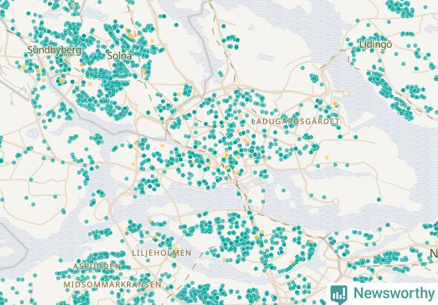Karta över undefined