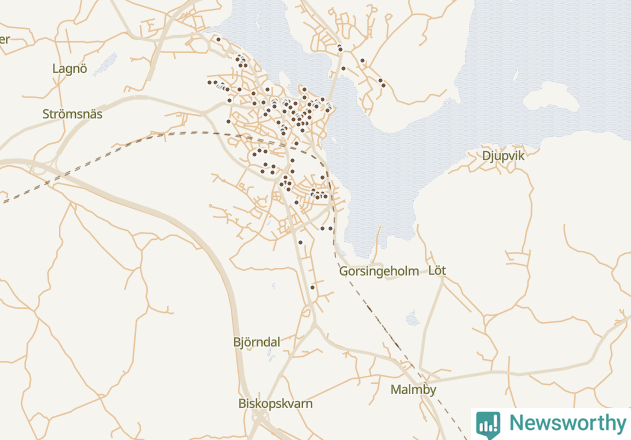 Karta över undefined