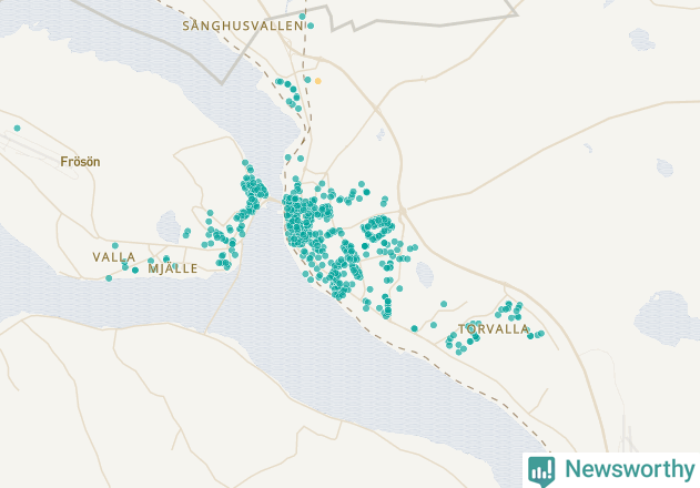 Karta över undefined