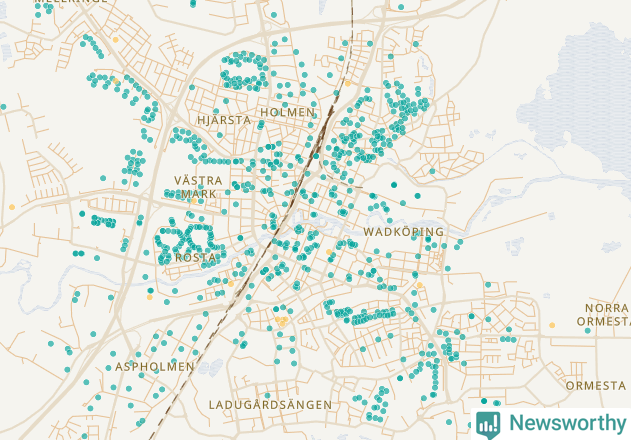 Karta över undefined