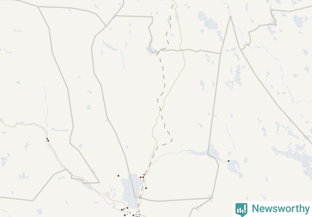 Karta över Orsa kommun