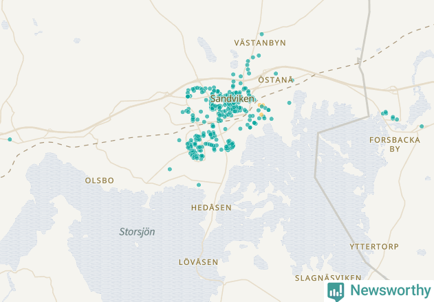 Karta över undefined