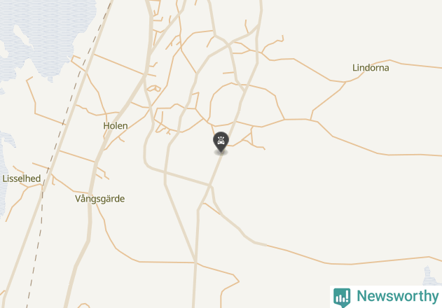 Karta över viltolyckor i Orsa kommun