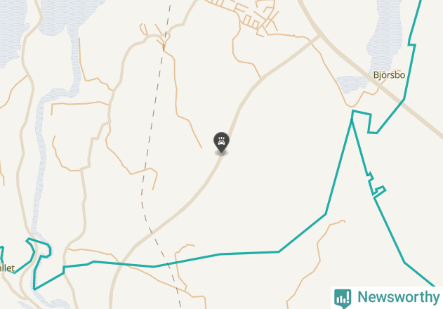 Karta över viltolyckor i Surahammars kommun