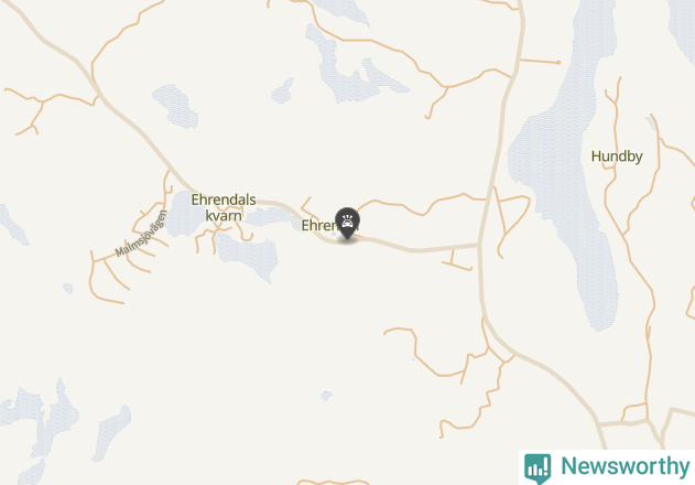 Karta över viltolyckor i Gnesta kommun