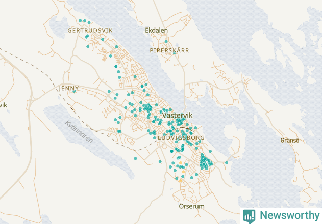Karta över undefined