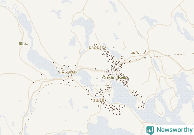 Karta över undefined